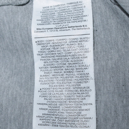 Nike Men's Grey Fleece Jogger Sweatpants M Regular Fit