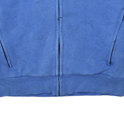 Puma Men's Blue Full Zip Hoodie Size M Cotton Blend Casual