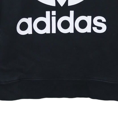Adidas Womens Black Size 18 Pullover Hoodie Sweatshirt