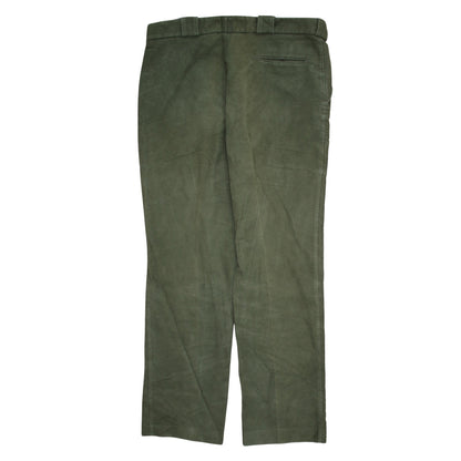 Barbour Men's Green Chino Trousers W38 Regular Fit Cotton