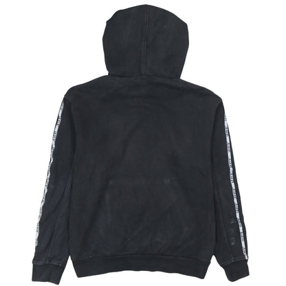 Levi's Womens Black XS Pullover Hoodie with Logo Taping