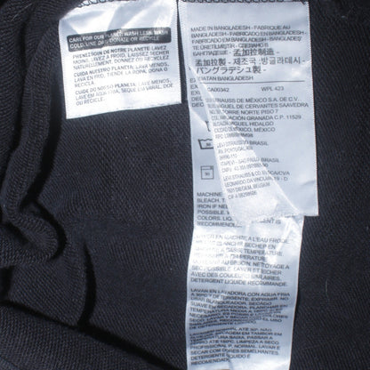 Levi's Womens Black XS Pullover Hoodie with Logo Taping