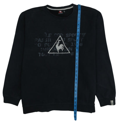 Le Coq Sportif Men's Black 2XL Pullover Sweatshirt