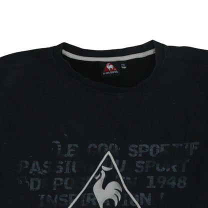 Le Coq Sportif Men's Black 2XL Pullover Sweatshirt