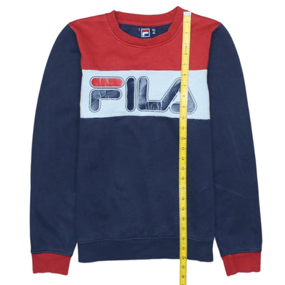 FILA Boys Multicoloured 14 Years Pullover Sweatshirt with Logo