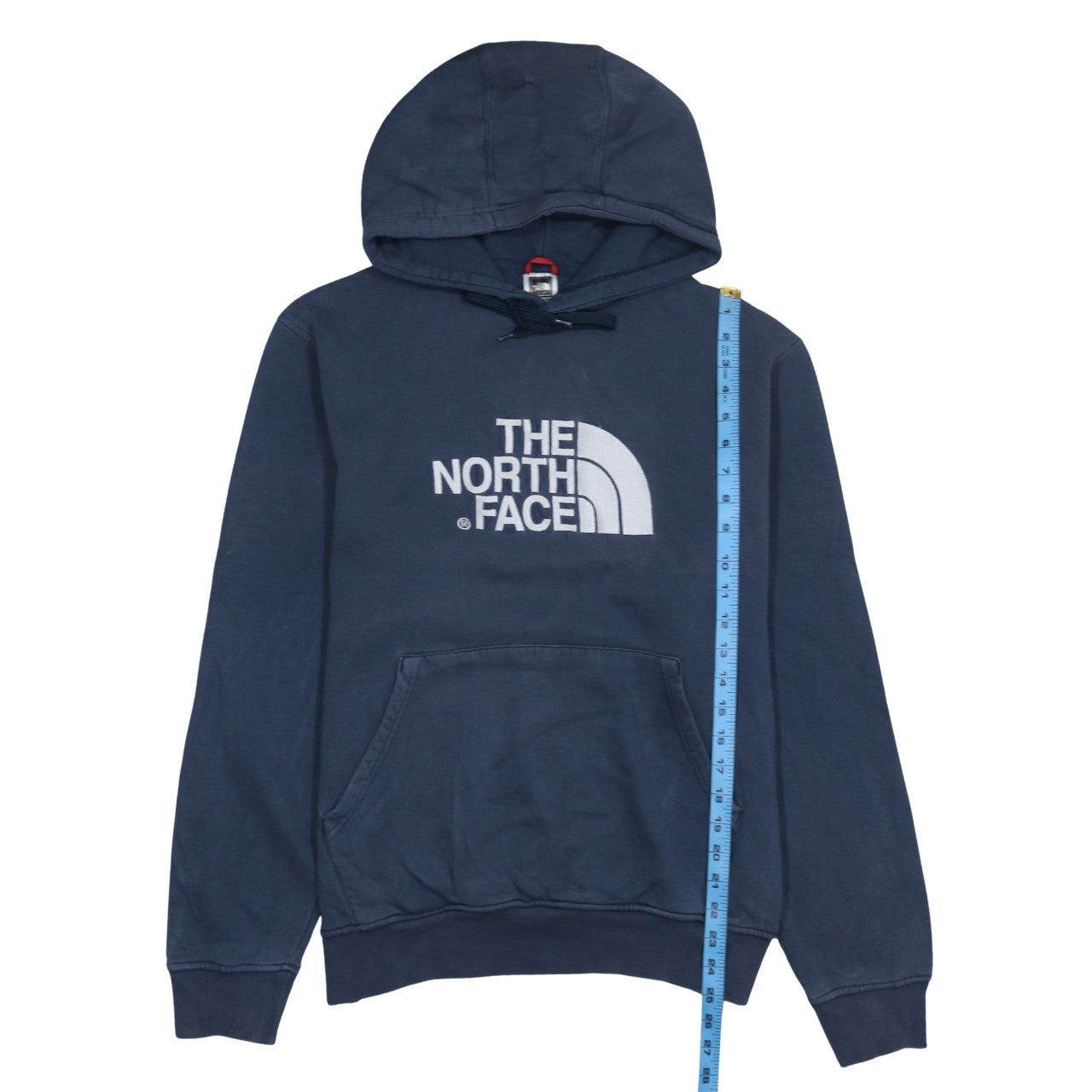 The North Face Men's Blue Pullover Hoodie Size L Outdoor Fleece