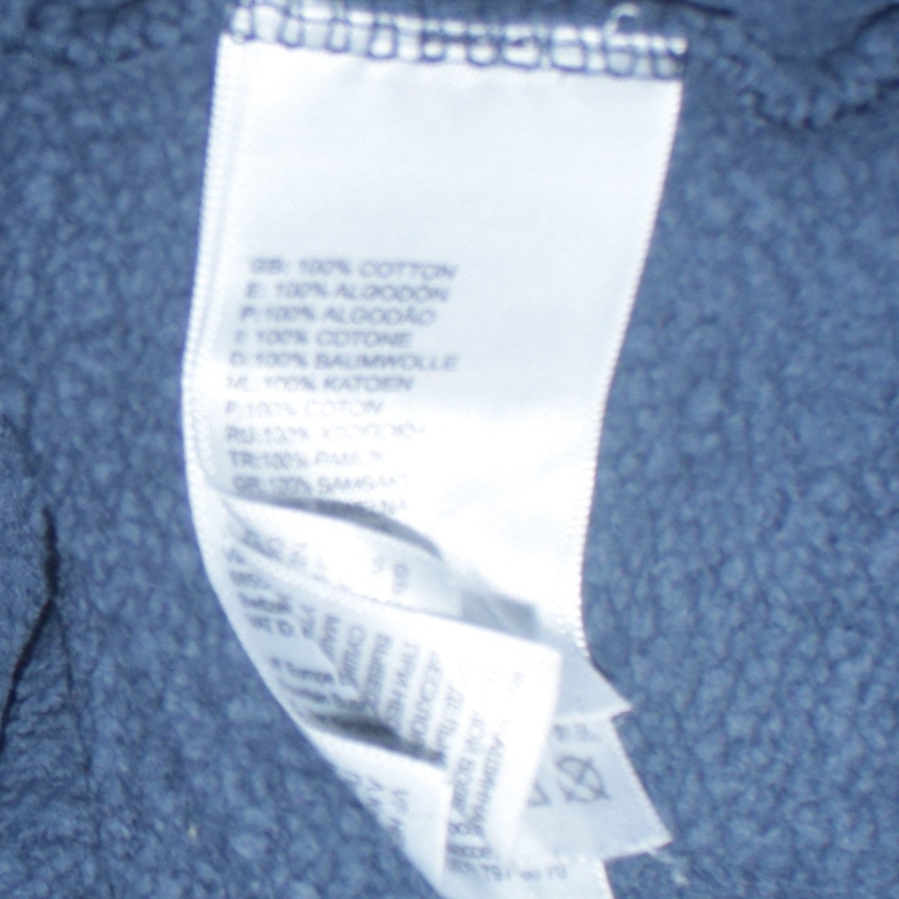 The North Face Men's Blue Pullover Hoodie Size L Outdoor Fleece