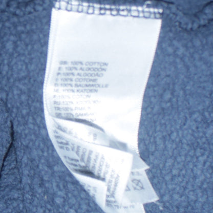 The North Face Men's Blue Pullover Hoodie Size L Outdoor Fleece