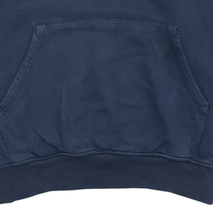The North Face Men's Blue Pullover Hoodie Size L Outdoor Fleece