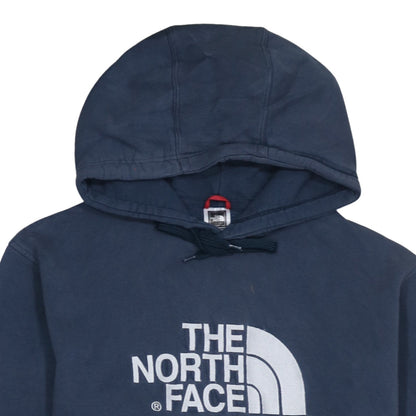 The North Face Men's Blue Pullover Hoodie Size L Outdoor Fleece