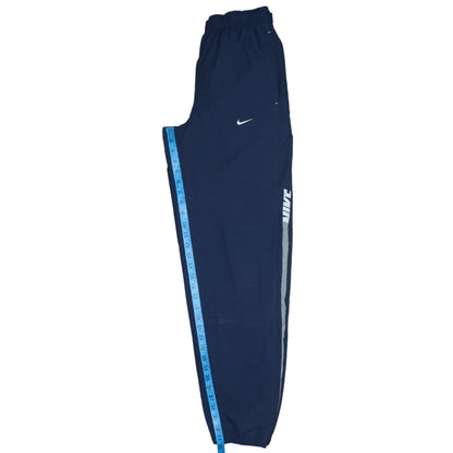 Nike Men's Blue Track Pants S Regular Fit Quick Dry Activewear Trousers
