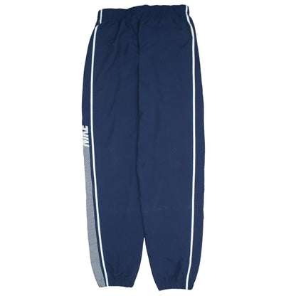 Nike Men's Blue Track Pants S Regular Fit Quick Dry Activewear Trousers
