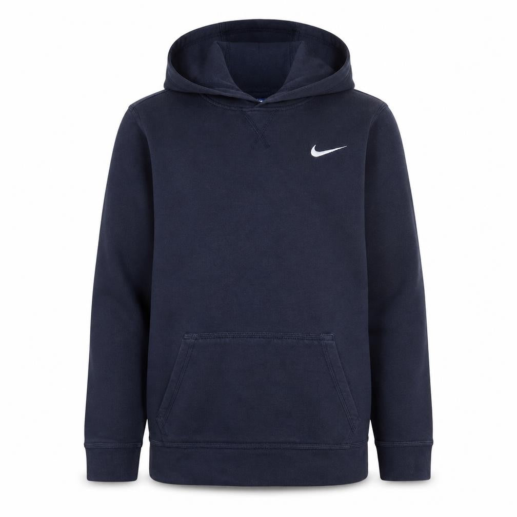 Nike Boys Navy Blue XL 13-15 Years Pullover Hoodie with Logo