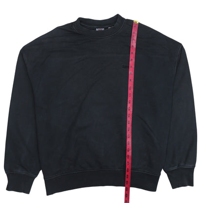 Levi's Men's Black Cotton Crew Neck Pullover Sweatshirt Size S