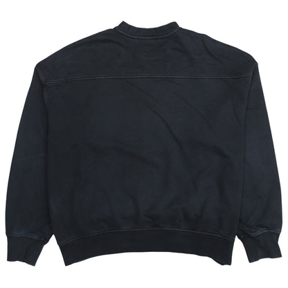 Levi's Men's Black Cotton Crew Neck Pullover Sweatshirt Size S