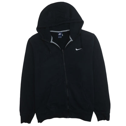 Nike Men's Black Full Zip Hoodie 2XL Fleece Sportswear
