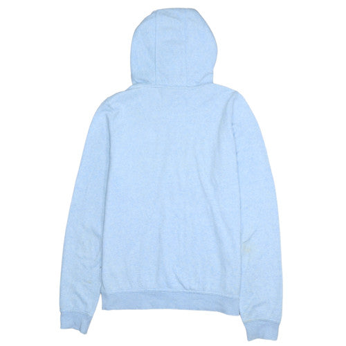 Nike Womens Light Blue Pullover Hoodie XS Cotton Blend