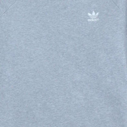Adidas Men's Grey Crew Neck Pullover Sweatshirt Size S