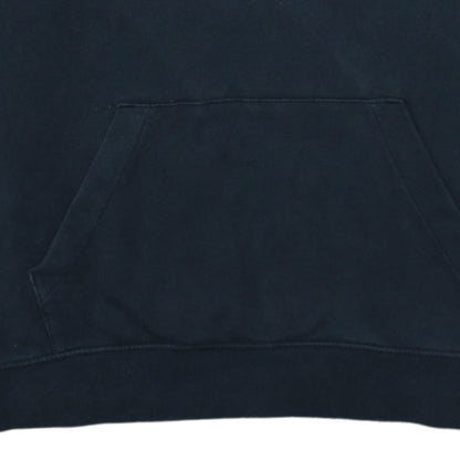 Nike Womens Black Pullover Hoodie Medium Graphic Logo Sweatshirt