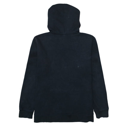 Gap Mens Black XL Pullover Hoodie Logo Fleece Sweatshirt