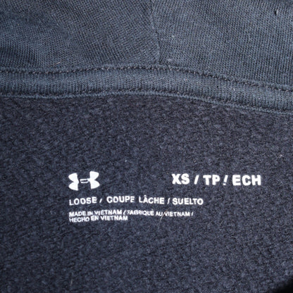 Under Armour Womens Black XS Pullover Hoodie Sweatshirt