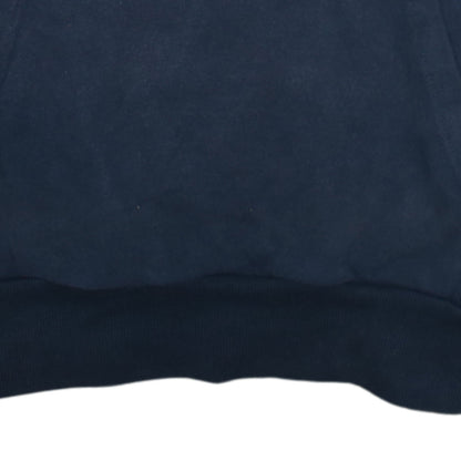Ellesse Men's Blue Pullover Hoodie M Logo Fleece Sweatshirt