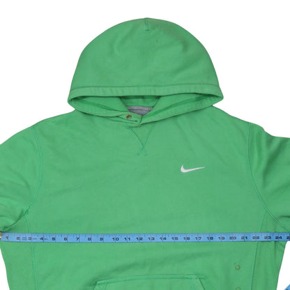 Nike Men's Green Pullover Hoodie Size M Fleece Sportswear