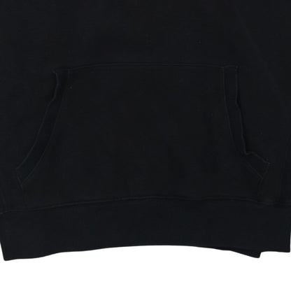 Tommy Jeans Men's Black Pullover Hoodie M Embroidered Logo