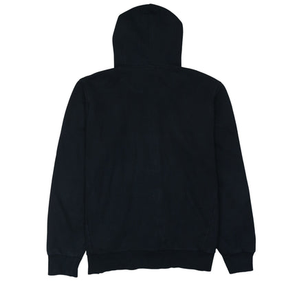 Puma Men's Black XL Full Zip Hoodie with Logo Print