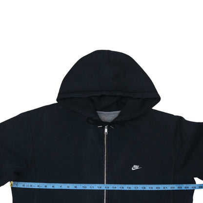 Nike Men's Black XL Full Zip Hoodie Fleece Sweatshirt