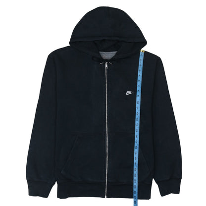 Nike Men's Black XL Full Zip Hoodie Fleece Sweatshirt