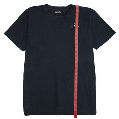 Kappa Men's Black XL Classic Cotton Crew Neck Short Sleeve T-Shirt