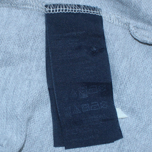 Tommy Hilfiger Men's Grey Slim Fit Polo Shirt XXL Cotton USA Logo