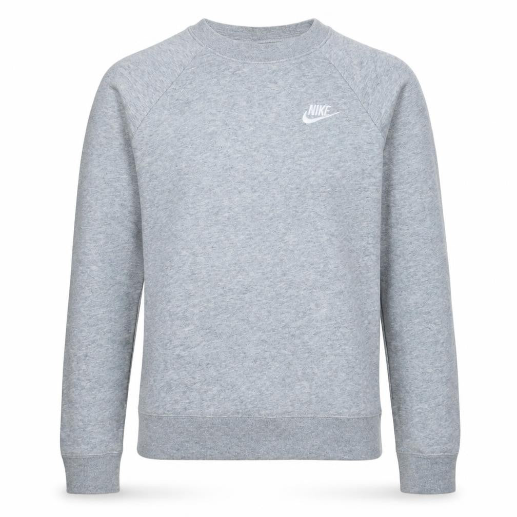 Nike Men’s Grey Crew Neck Pullover Sweatshirt Size S