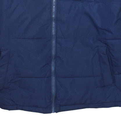 Fila Boys Blue Padded Basic Jacket UK 12 Years Zip Up Winter Coat