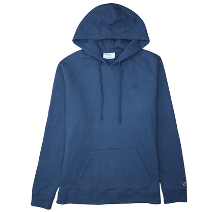 Champion Mens Blue XL Pullover Hoodie Fleece Sweatshirt