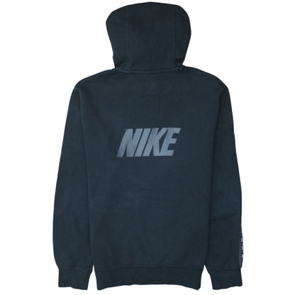 Nike Men's Black XS Pullover Hoodie with Logo Trim