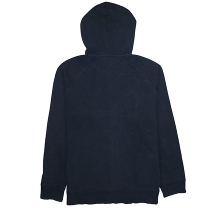 GAP Men's Blue Full Zip Hoodie XL Fleece Logo Sweatshirt