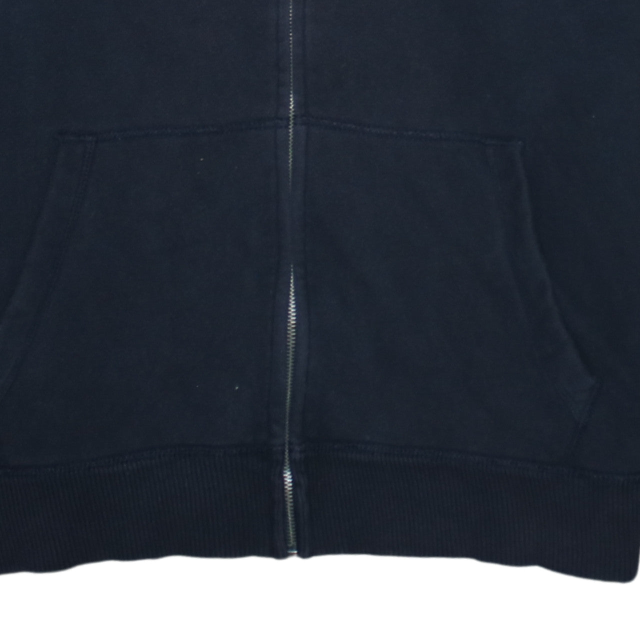 GAP Men's Blue Full Zip Hoodie XL Fleece Logo Sweatshirt