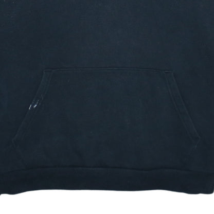 Puma Men’s Black Pullover Hoodie 2XL Regular Fit Fleece Logo Sweatshirt