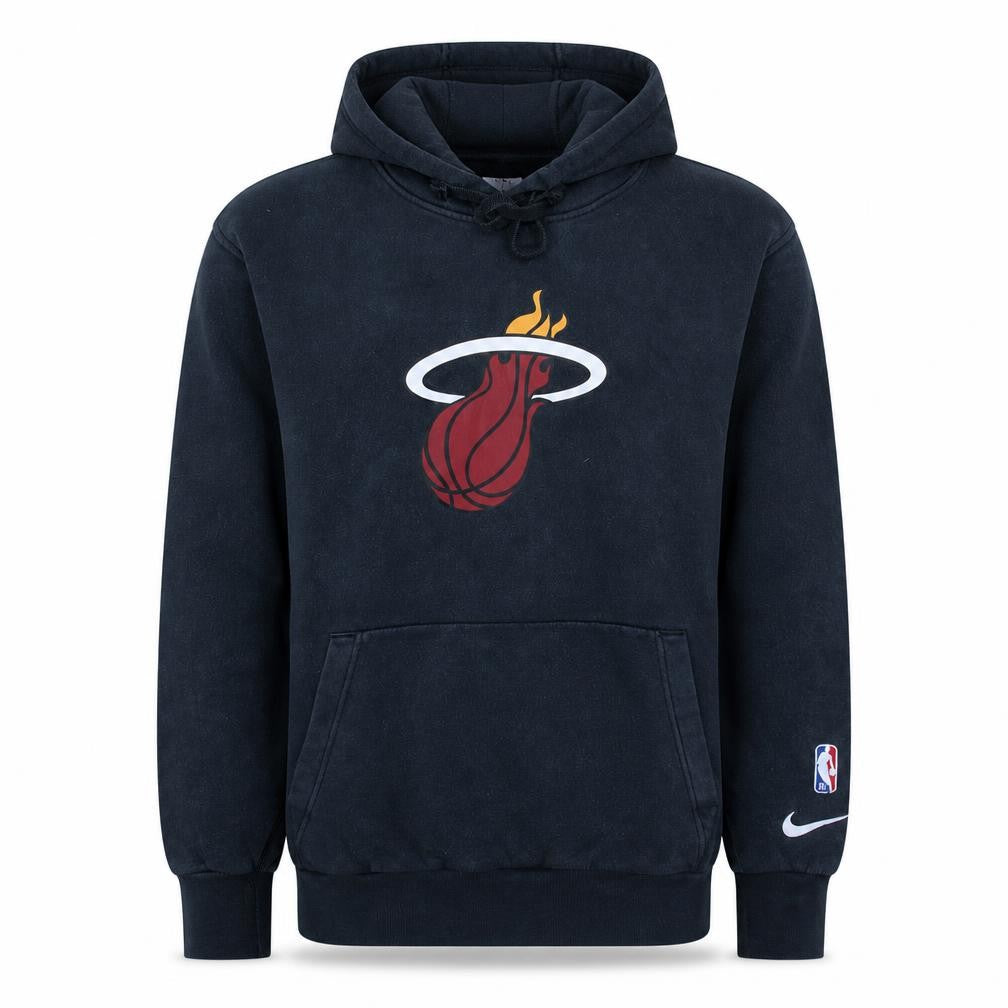 Nike Men’s Black Miami Hoodie Small Pullover Regular Fit Fleece