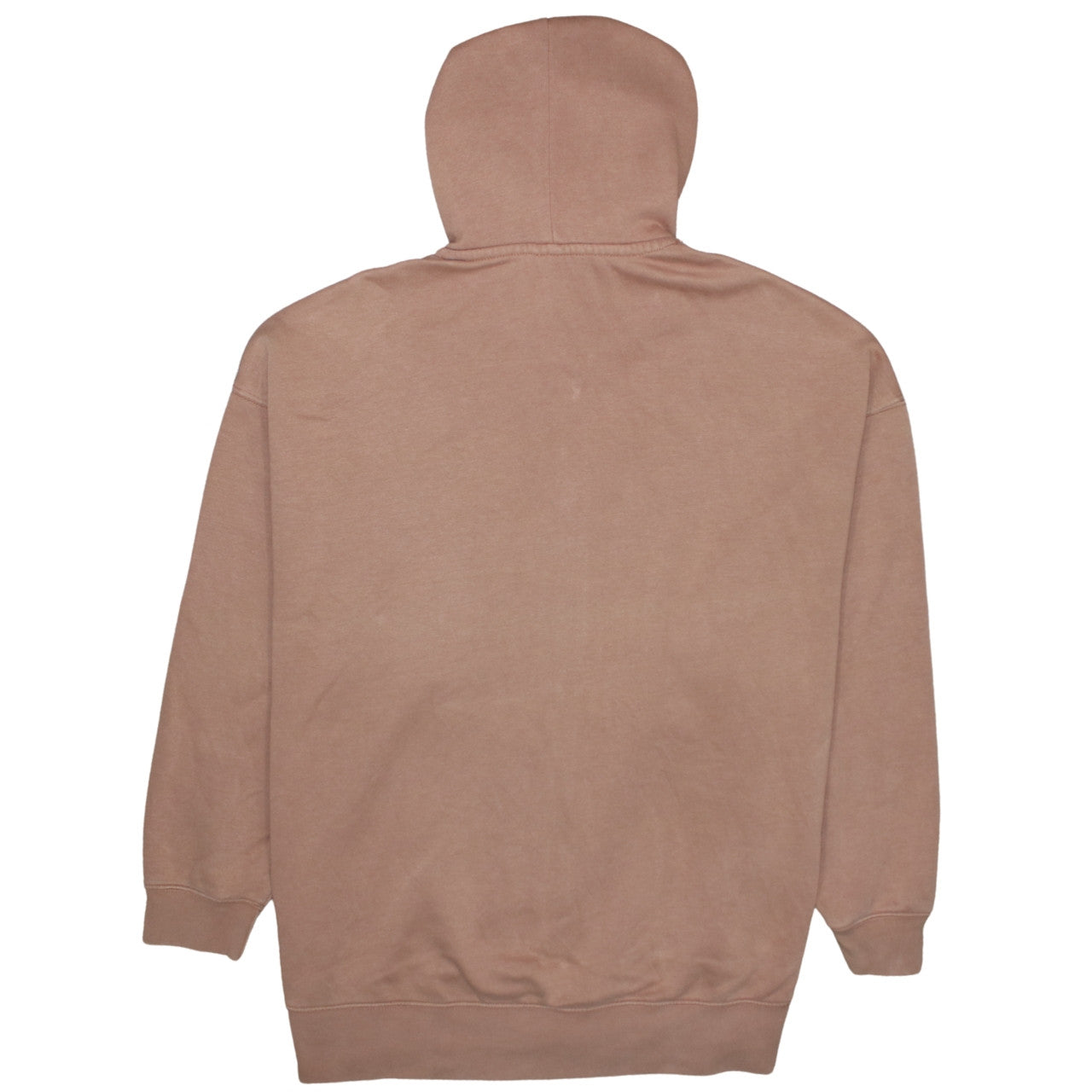 Nike Womens Brown Full Zip Hoodie Size M Cotton Blend