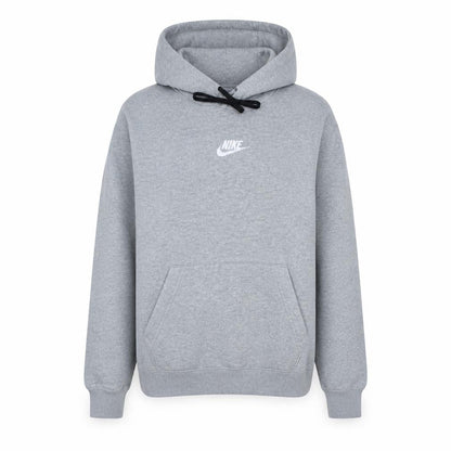 Nike Women's Grey Pullover Hoodie Medium Logo Tape Sleeve