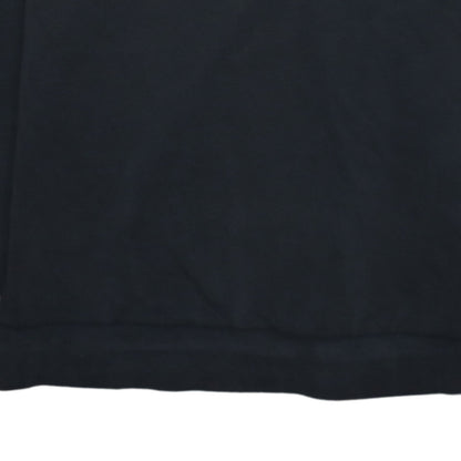 Adidas Womens Black Sweatshirt Size 12-14 Pullover Logo Crew Neck