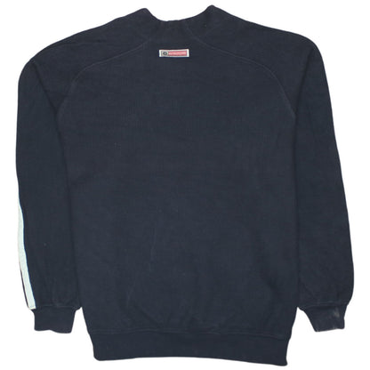 Nike Men's Blue XL Crew Neck Cotton Pullover Jumper