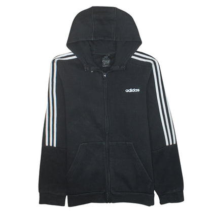 Adidas Men's Black Full Zip Hoodie Size L Sportswear