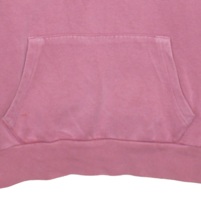 Adidas Womens Pink Pullover Hoodie Size 8 Cotton Blend Casual