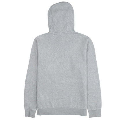 Nike Men's Grey Pullover Hoodie Small Regular Fit Logo Fleece
