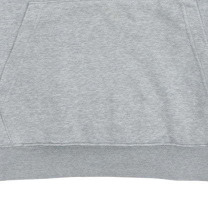 Nike Men's Grey Pullover Hoodie Small Regular Fit Logo Fleece
