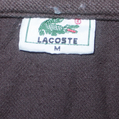 Lacoste Men's Black Cotton Polo Shirt M Classic Fit Short Sleeve